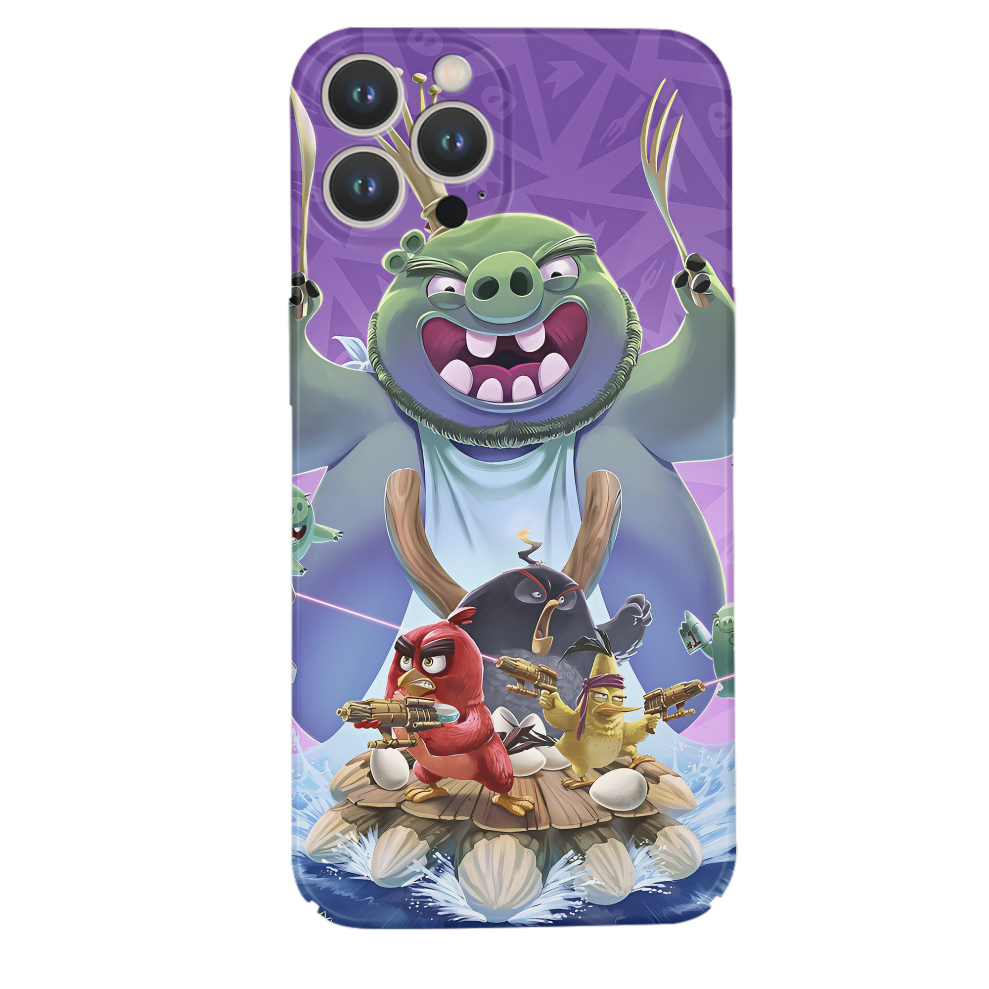 （画像用） Angry Birds アングリーバード 【iPhone 14シリーズ対応】ハードケース
